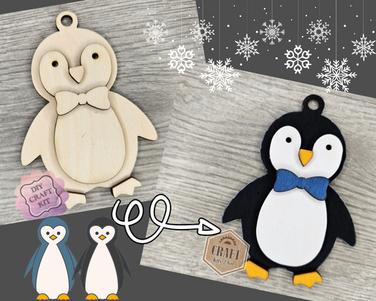 Penguin Ornament | #4152