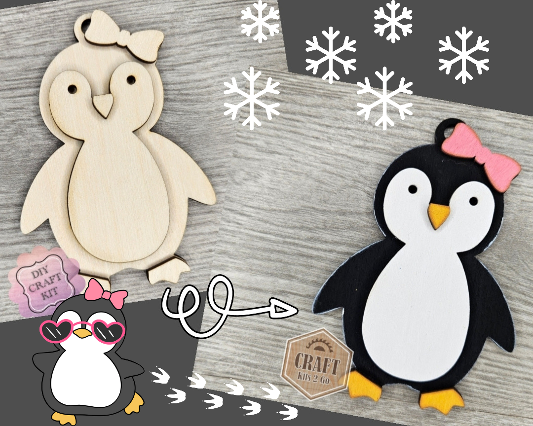 Penguin Ornament | #4101