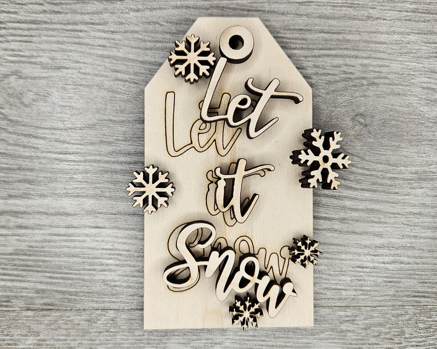 Let it Snow Tag | #4115
