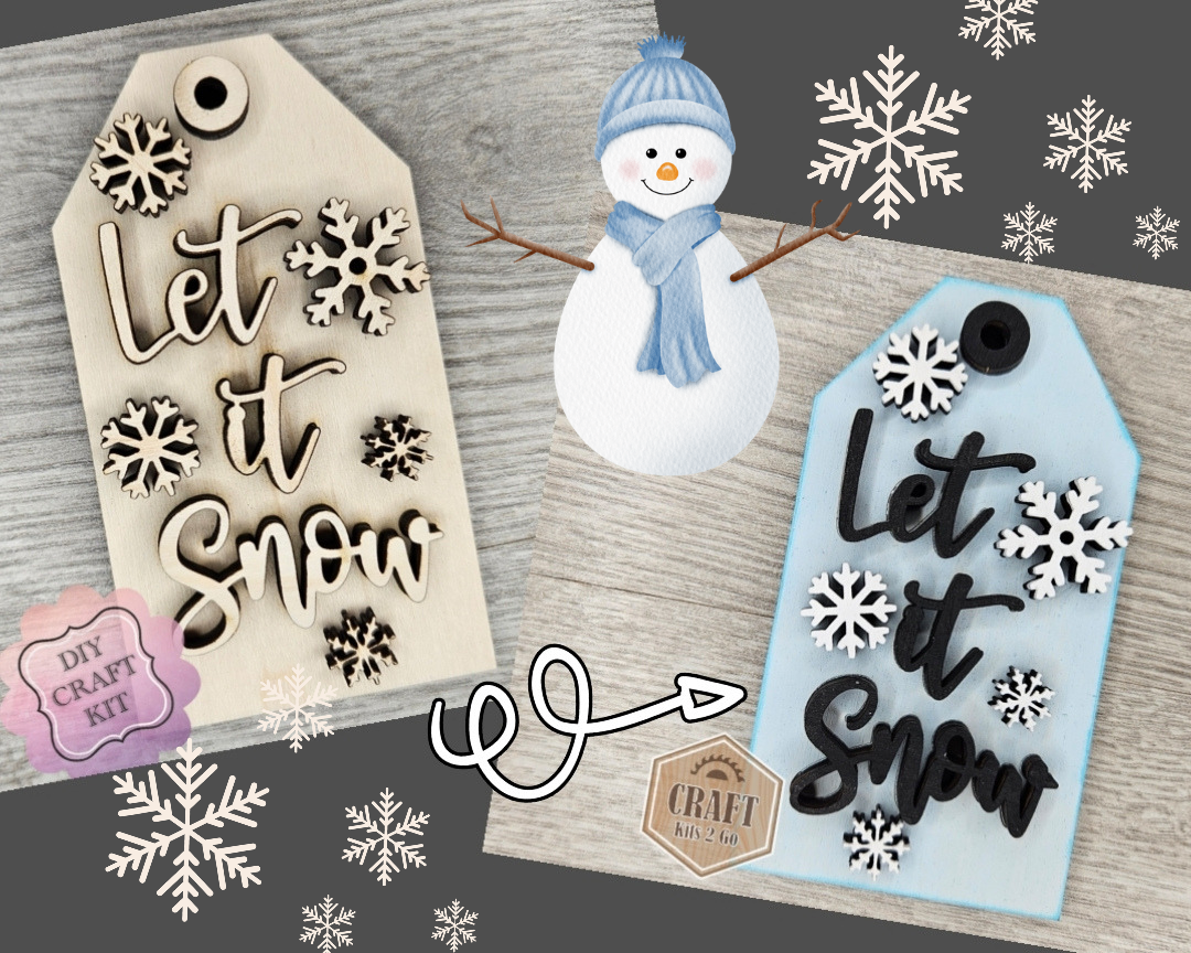 Let it Snow Tag | #4115