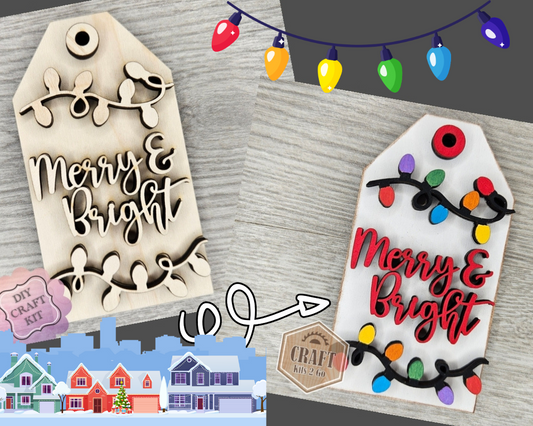 Merry & Bright Tag | #4114