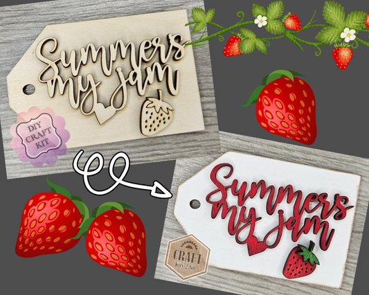 Strawberry Jam Tag | #2767