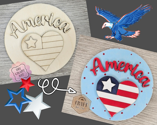 America Heart | #4230