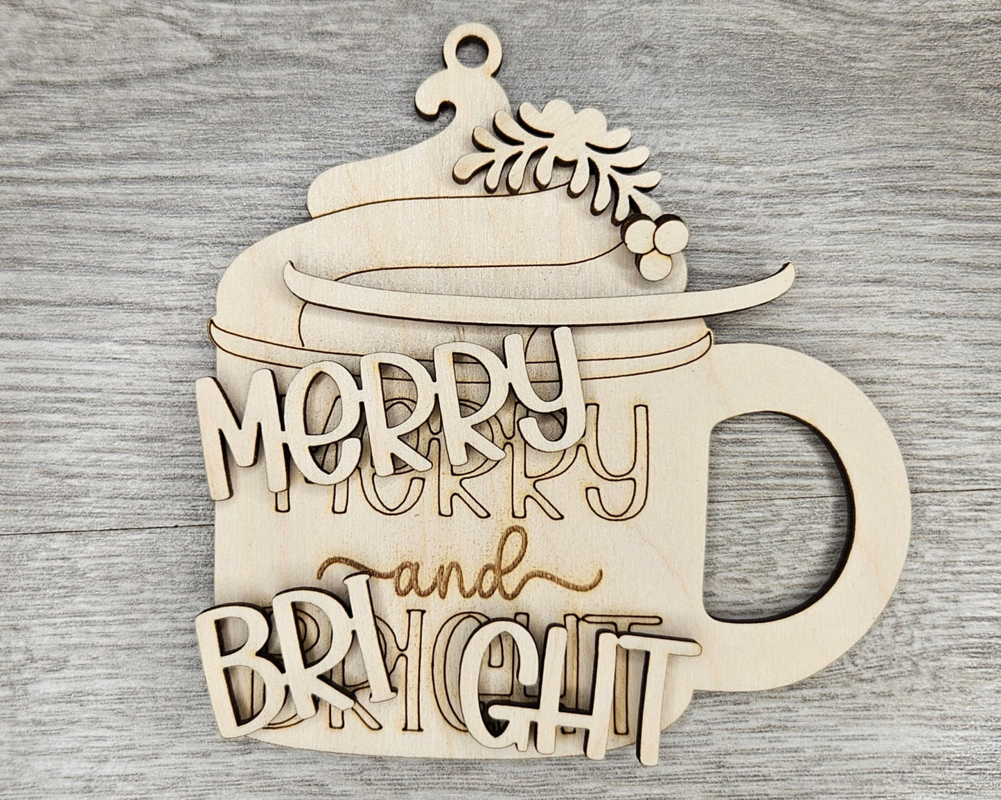 Merry & Bright Ornament | #4253