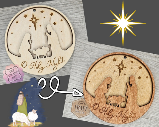O Holy Night Ornament | #4348