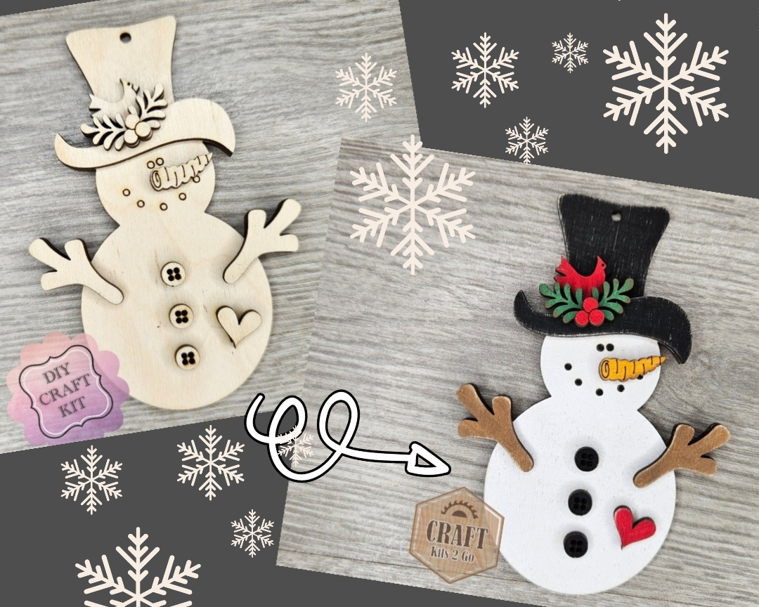 Snowman Ornament | #4324