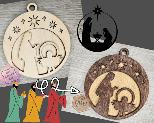 Nativity Ornament | #4401