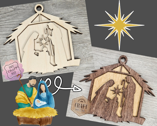Nativity Ornament | #4402