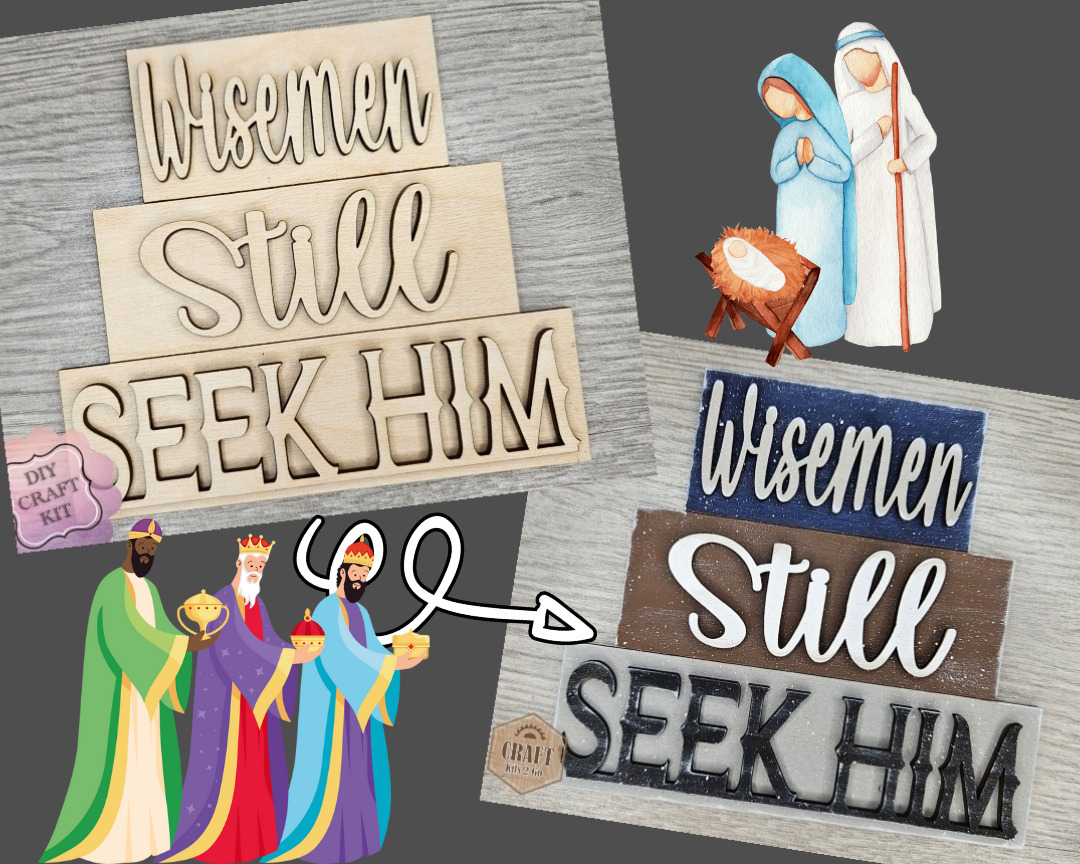 Nativity Word Stacker | #4435
