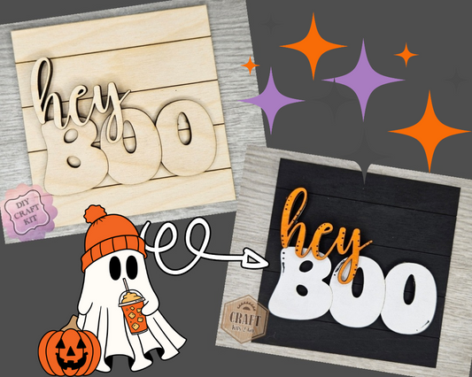 Hey BOO Sign | #4481