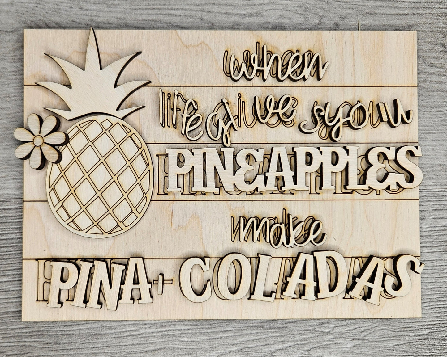 Pineapple & Pina Colada Tropical | #4571