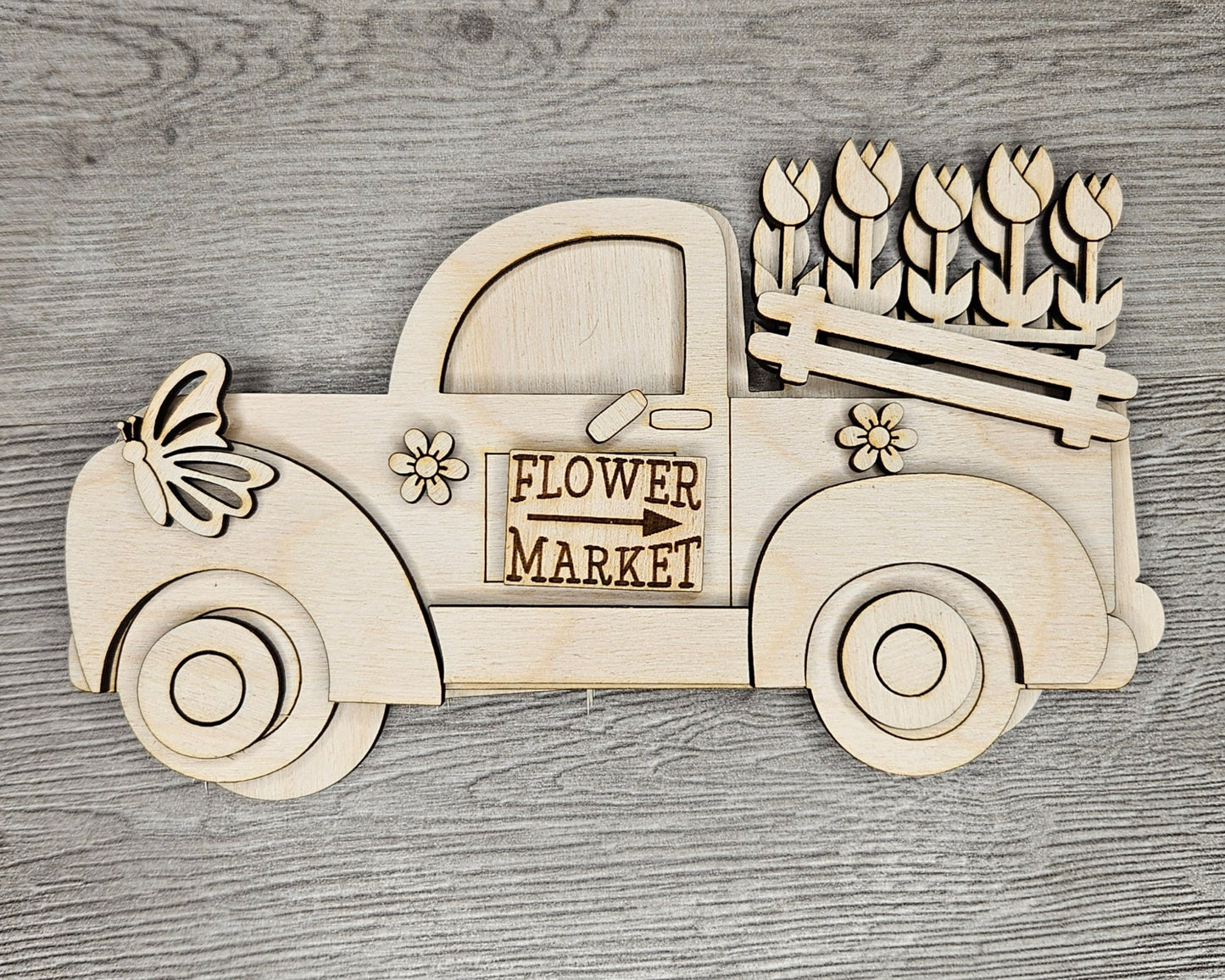 Spring Flower Truck | #4640