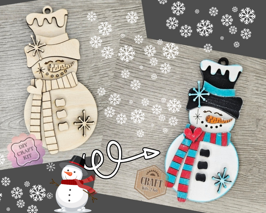 Snowman Ornament | #4609
