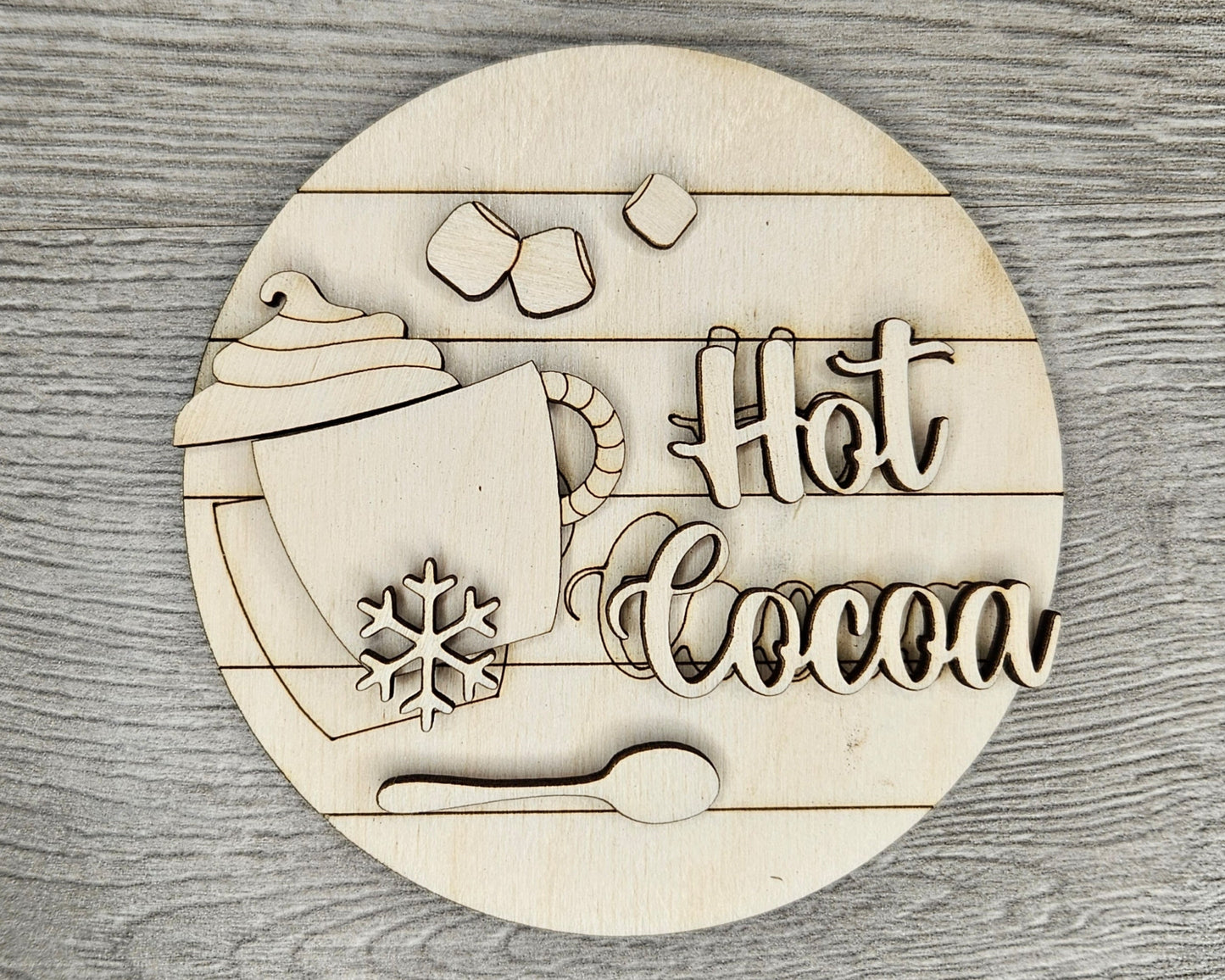 Hot Cocoa Sign | #3864