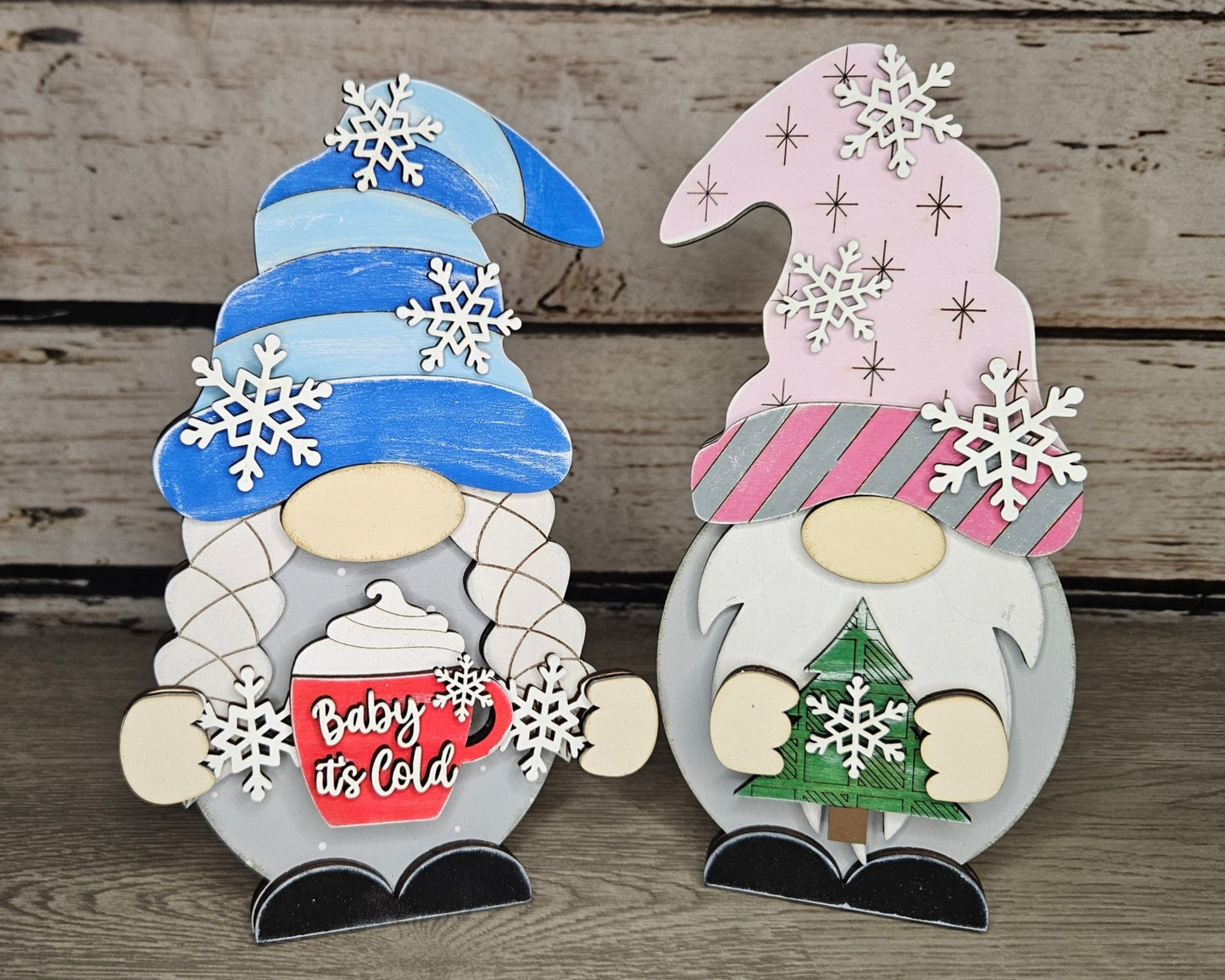 Interchangeable GIRL Gnome | WINTER TOPPER | #200002-10