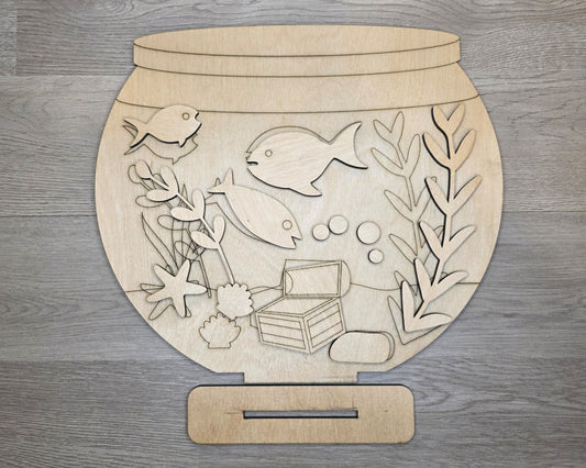 Fish Bowl Shelf Sitter | #4970