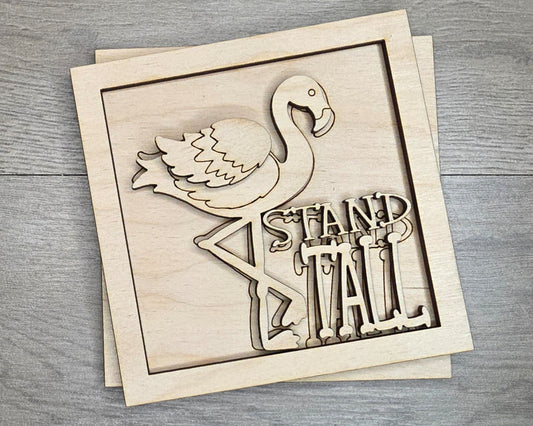 Stand Tall Flamingo | #4825