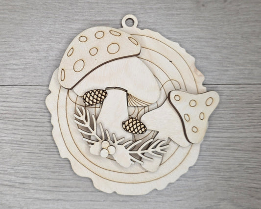 Mushroom Ornament | #5222