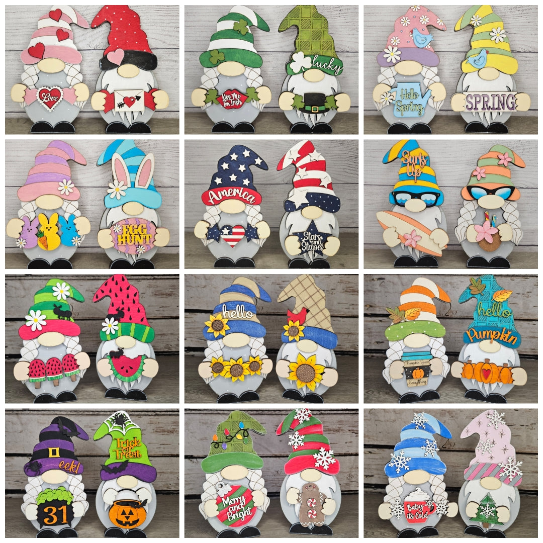 Interchangeable BOY Gnome | FALL TOPPER | #200002-8