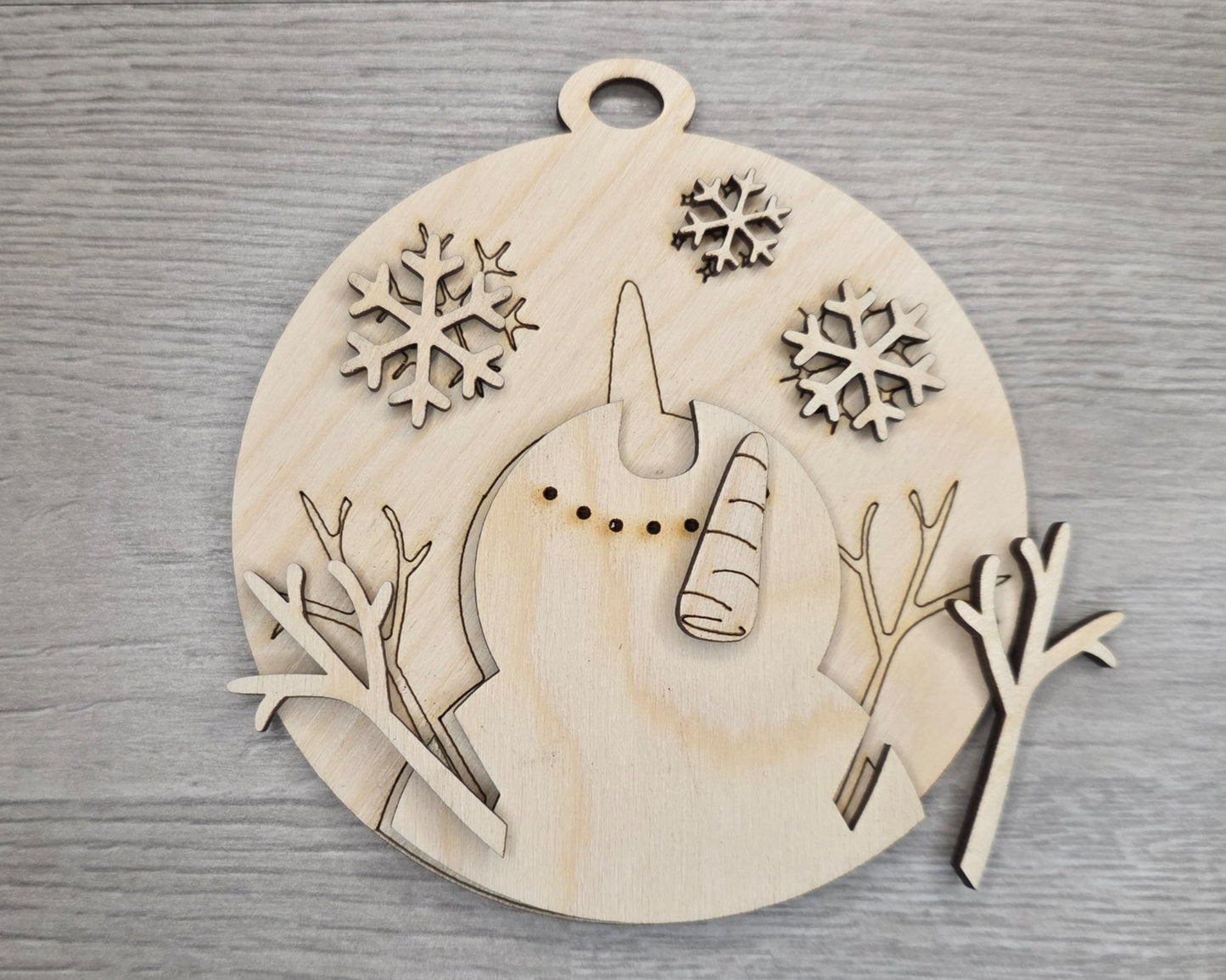 Snowman Ornament | #3507