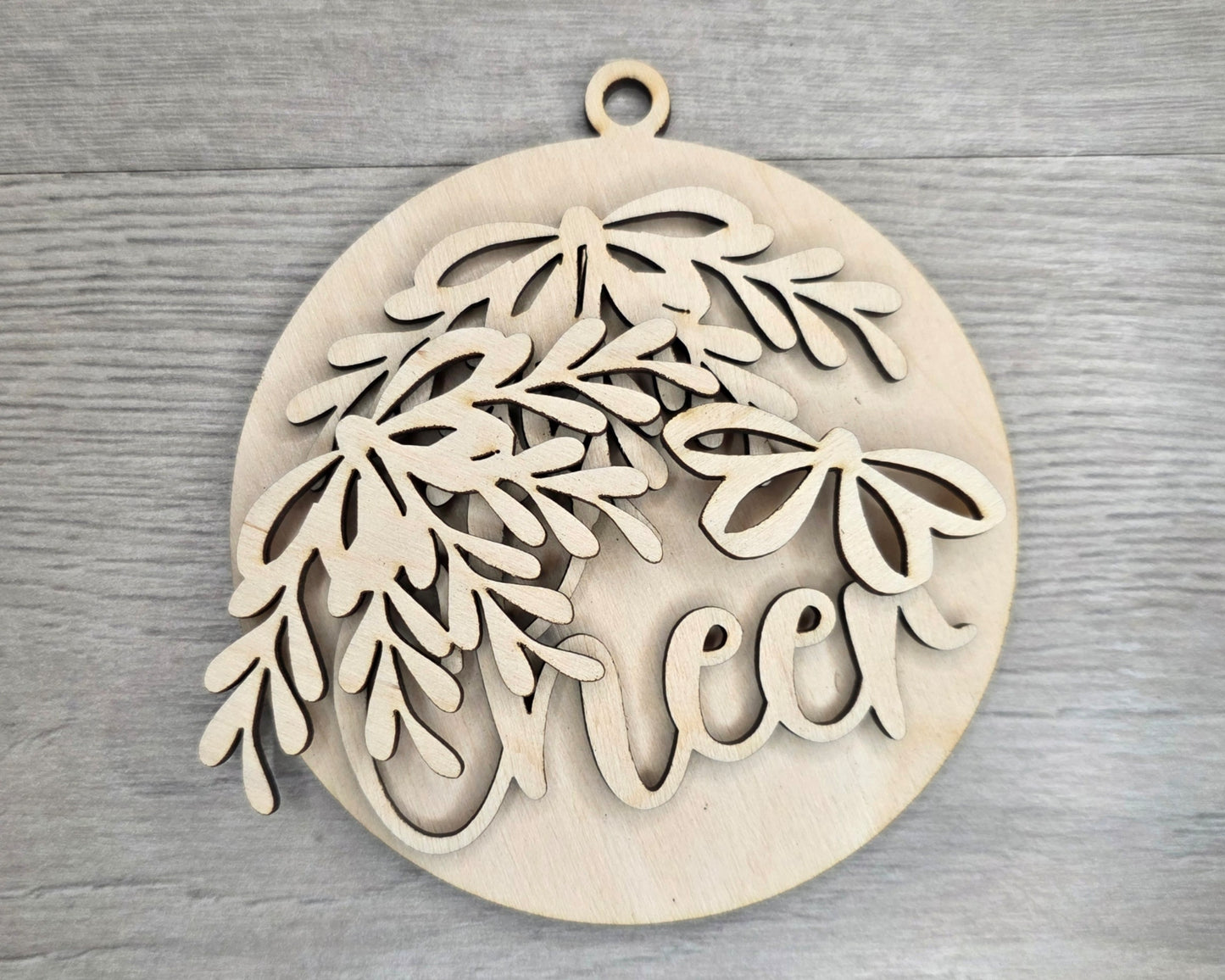 Cheer Mistletoe Ornament | #2628