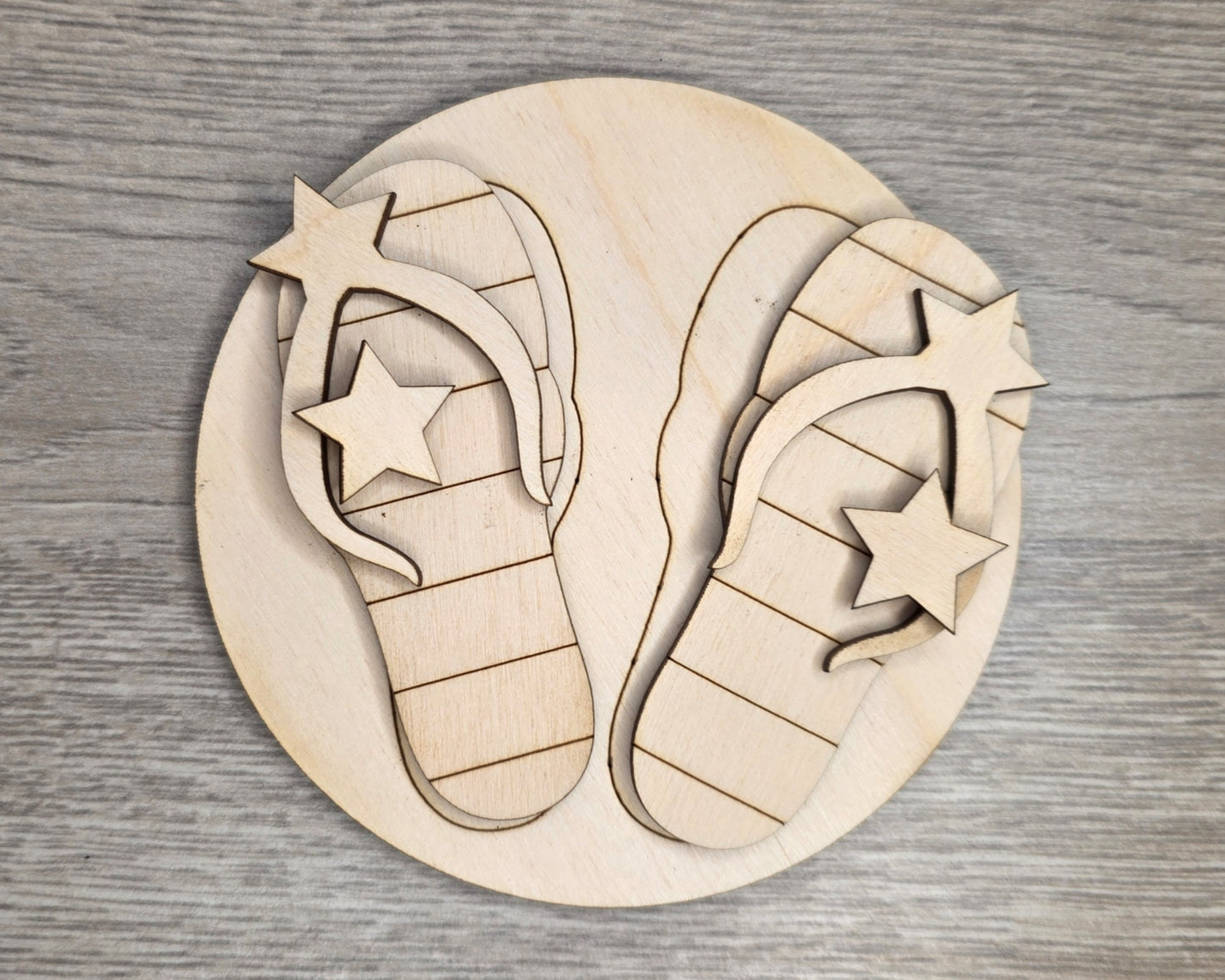 Freedom Flip Flops | #3078