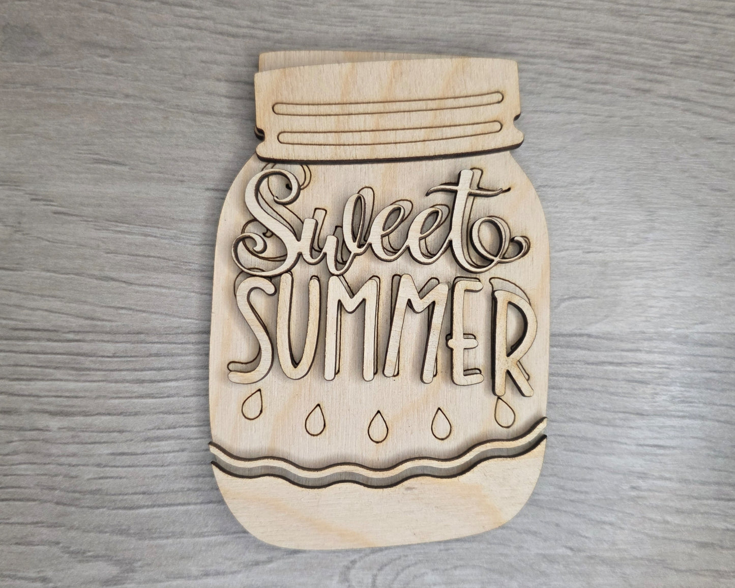 Hello Summer Watermelon Mason Jar | #2985