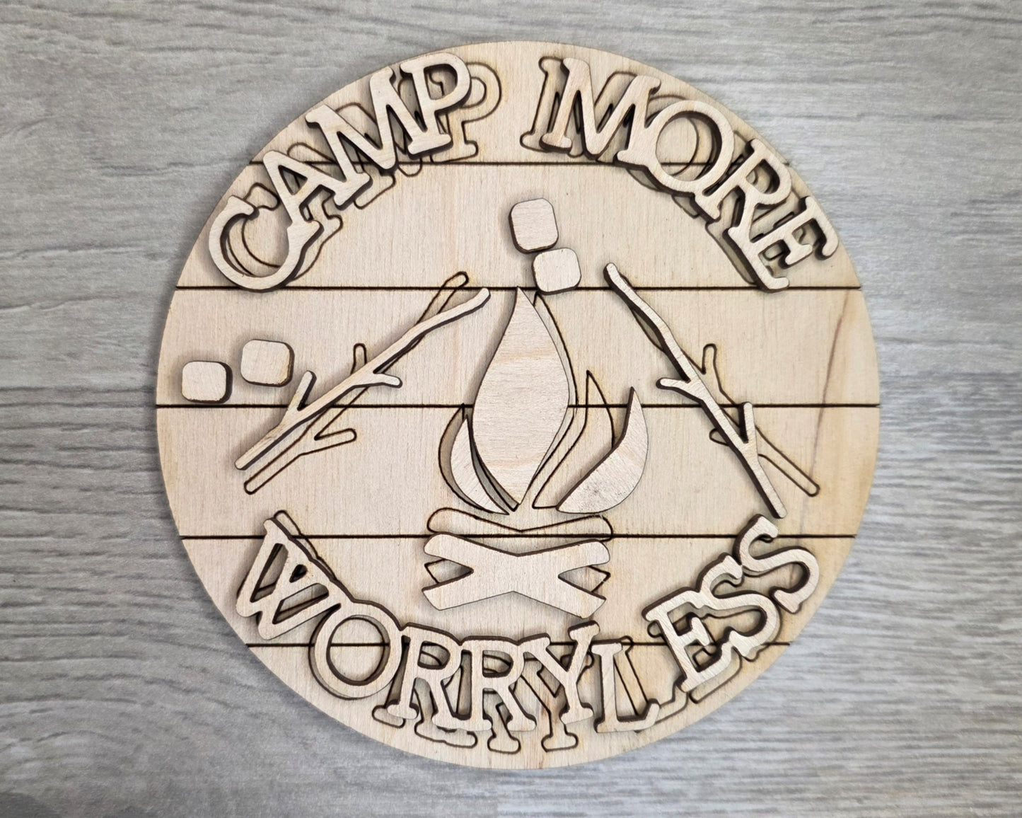 Camping More Worry Less | #3823