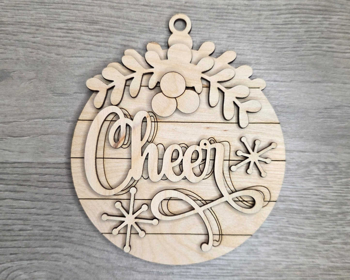 Cheer Christmas Ornament  | #5328