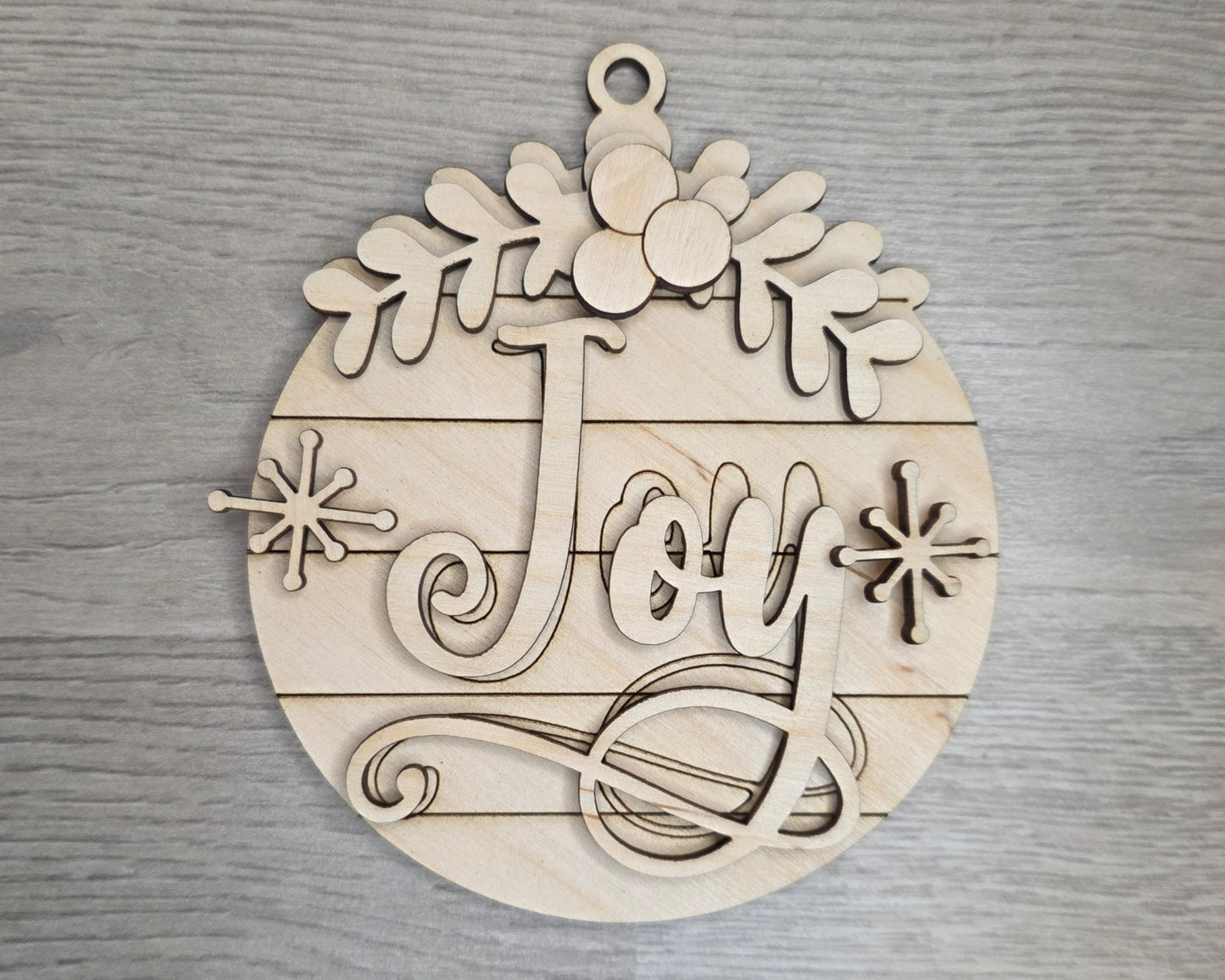 JOY Christmas Ornament  | #5281