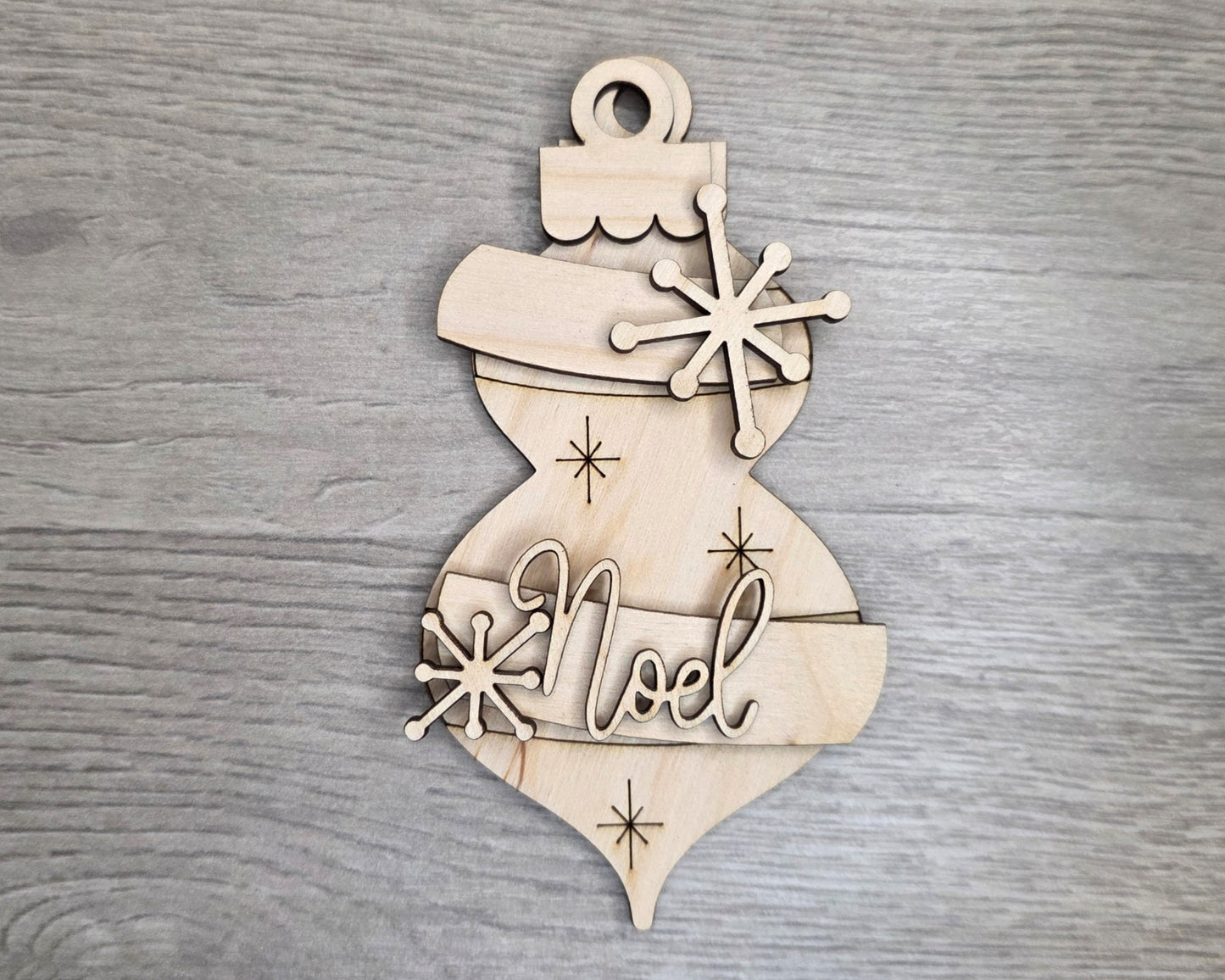 Noel Vintage Christmas Ornament  | #5332