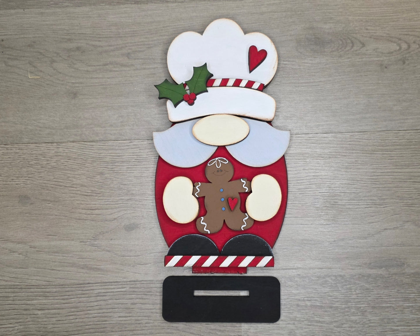 Christmas Gnome Gingerbread Shelf Sitter | #5310