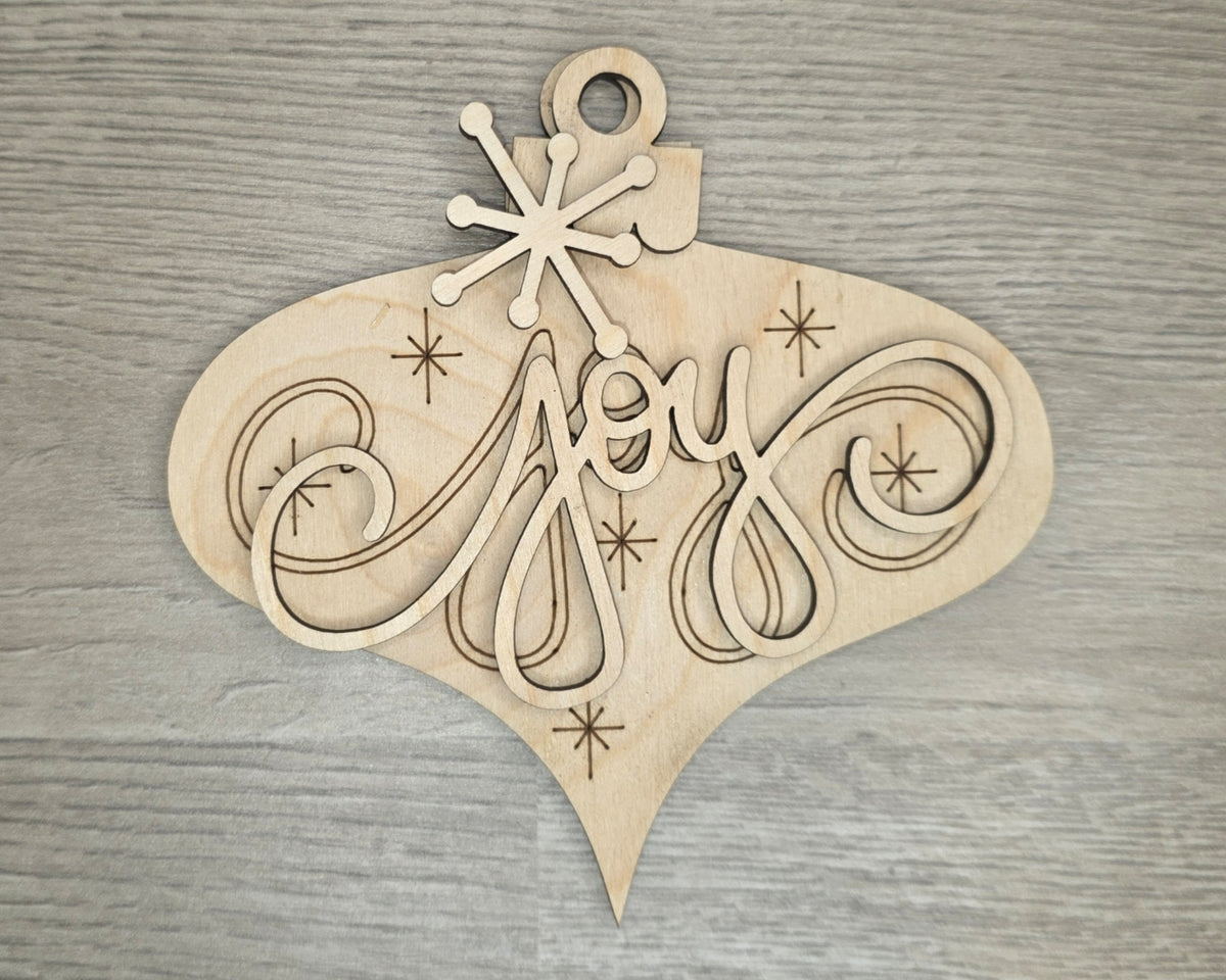 JOY Vintage Ornament | #5352