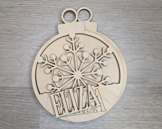Custom Name Ornament | #4039