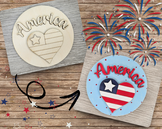 America Heart | #4230
