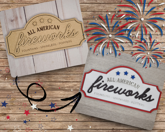 Firework Sign | #2641