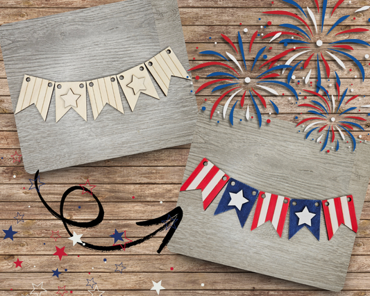 4th of July Bunting | #4184