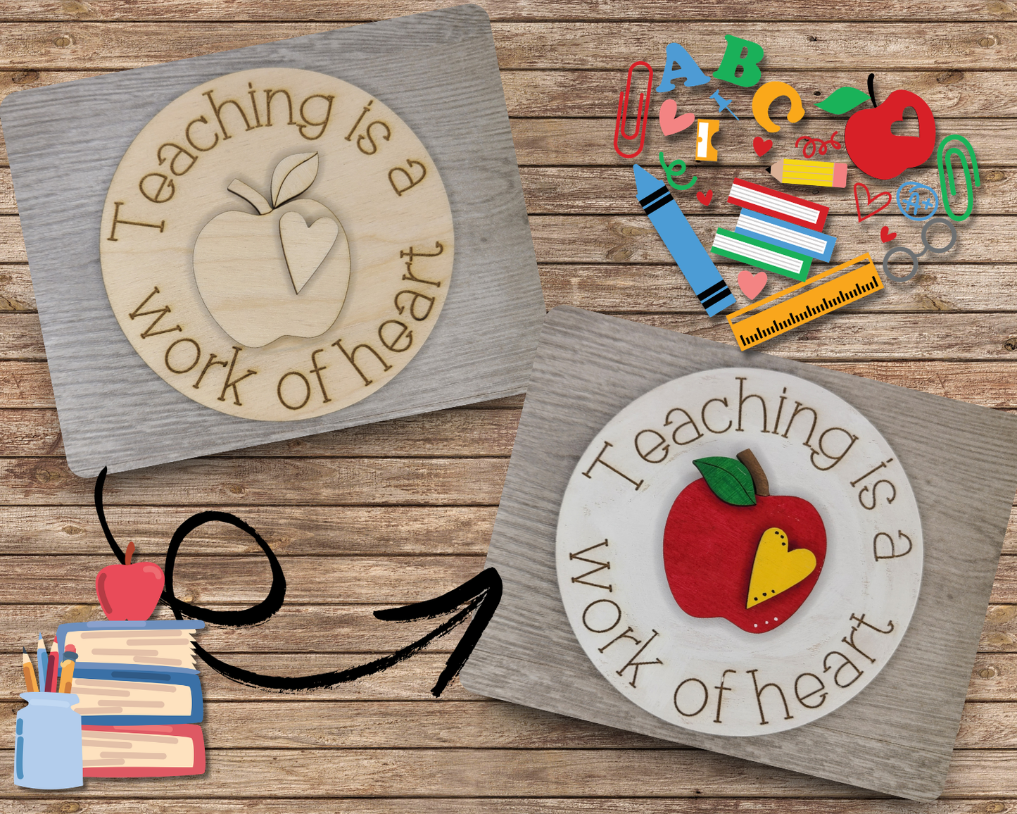 Teaching is a work of Heart | #3708
