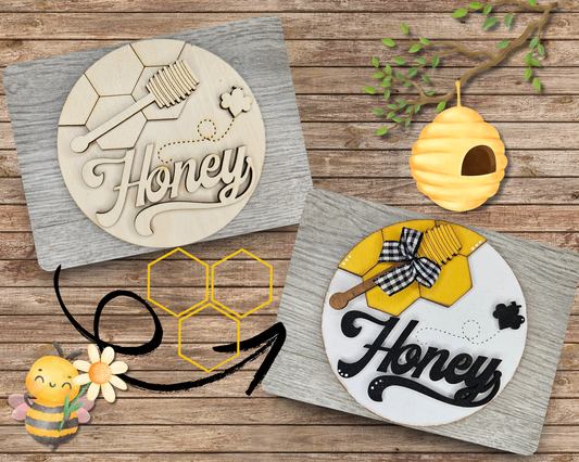Honey Bee Sign | #4309