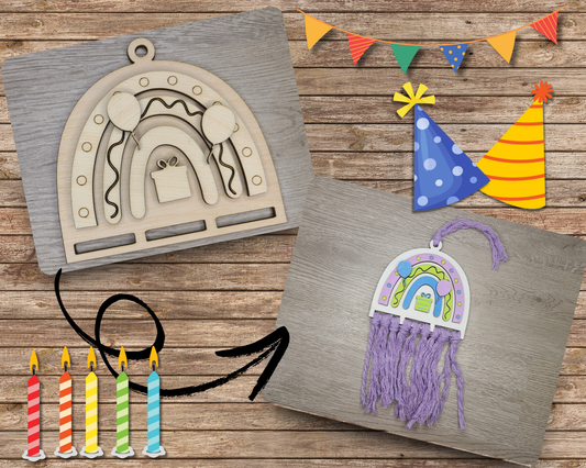 Birthday Macramé | #3586