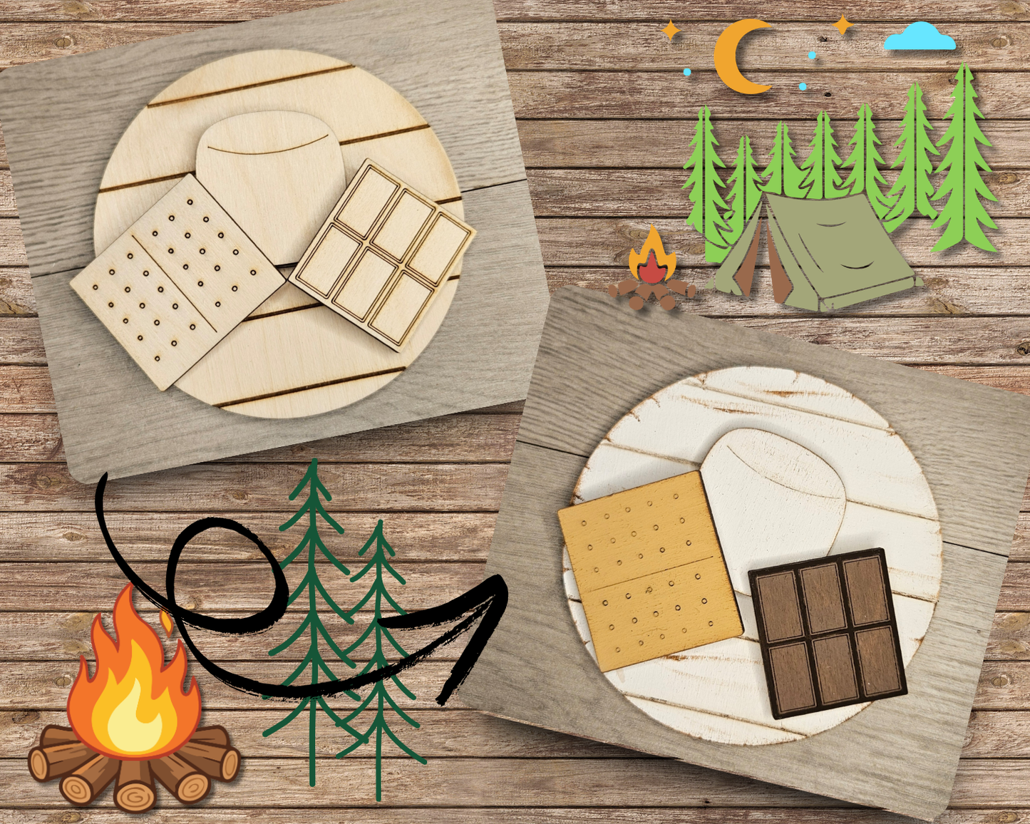 S'more Round | #2702
