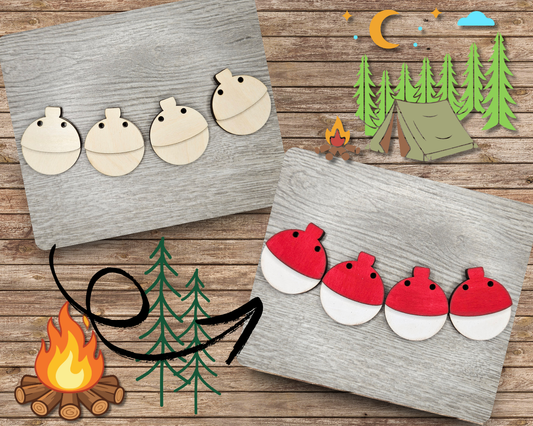 Lake House Bobber Bunting | #2724