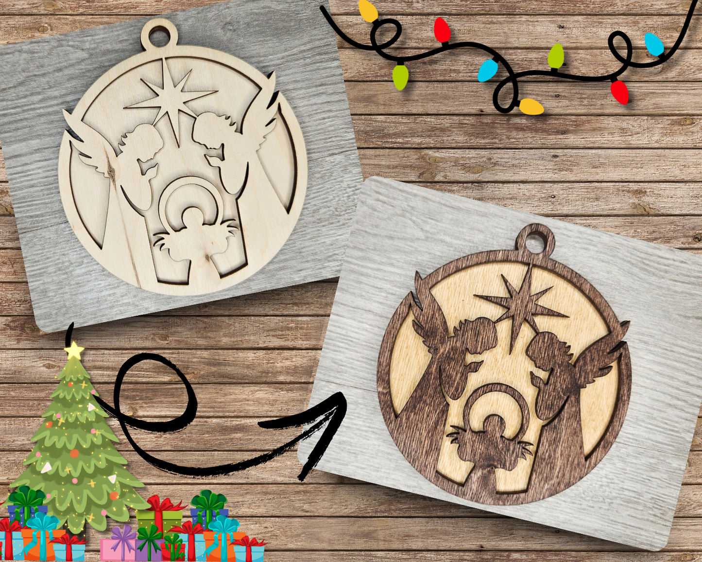 Nativity Ornament | #4403