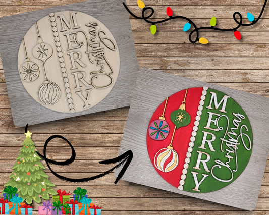 Merry Christmas Sign | #3899