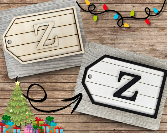 Custom Christmas Stocking Tag | #4156