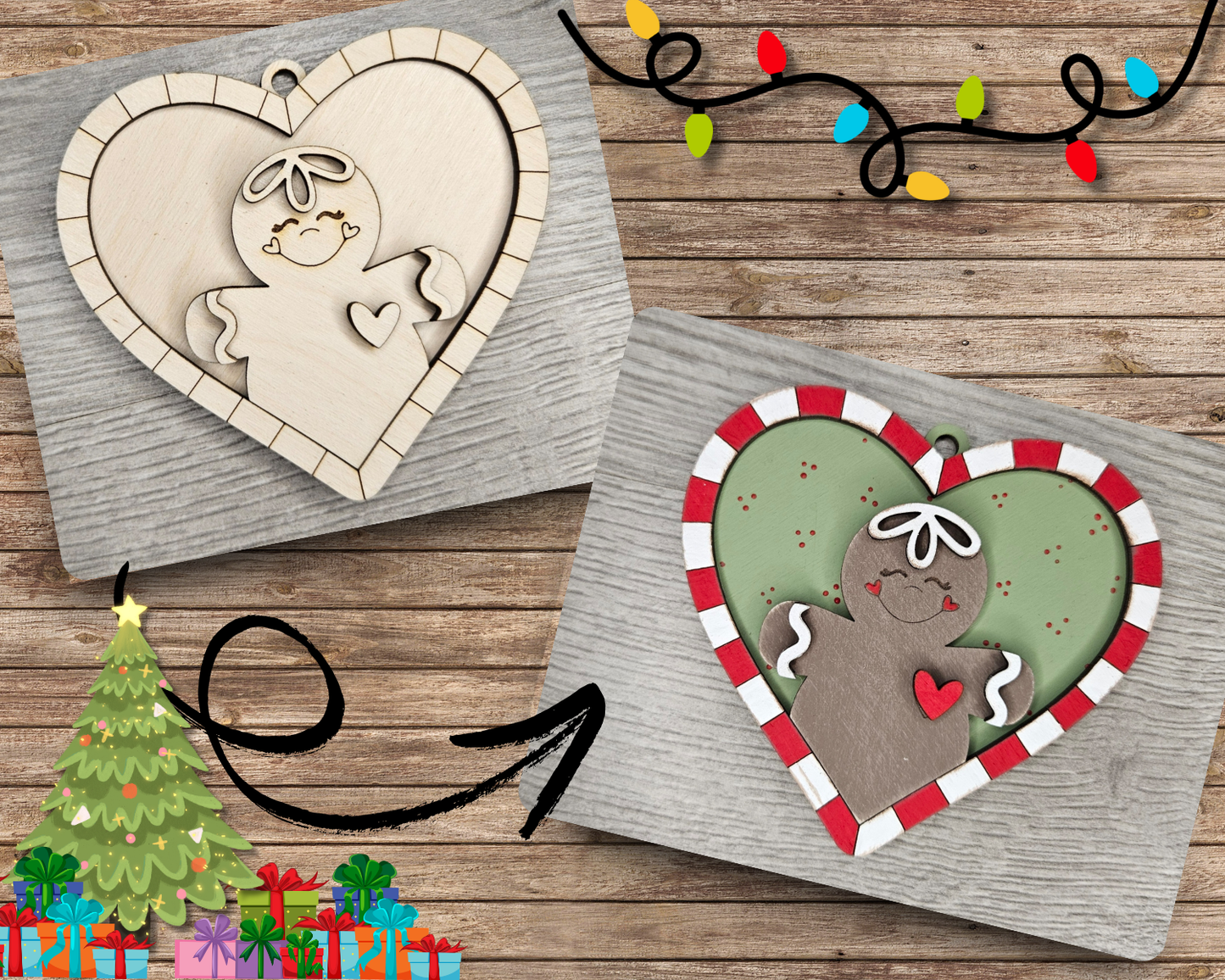 Gingerbread Ornament | #4636
