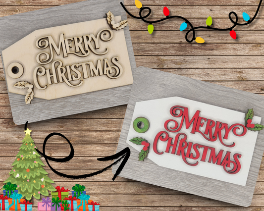 Merry Christmas Tag | #3921