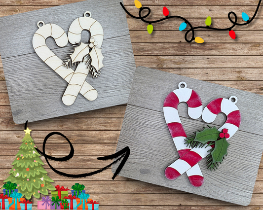 Candy Cane Ornament | #5056