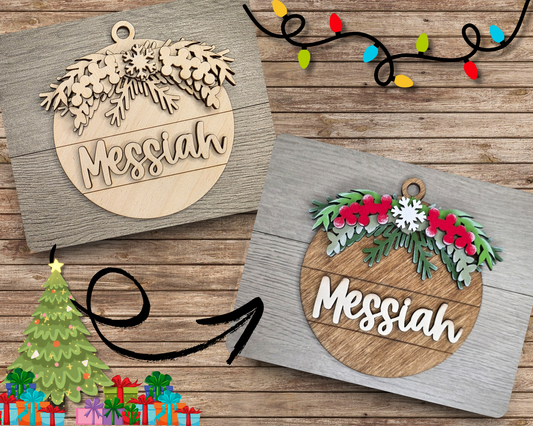 Names of Christ Ornament - MESSIAH | #5201