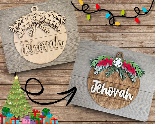 Names of Christ Ornament - JEHOVAH | #5207